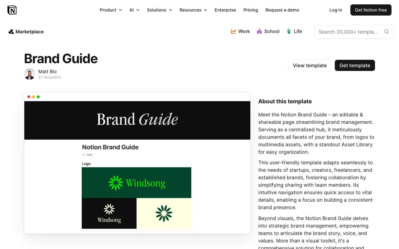 Brand Guide preview