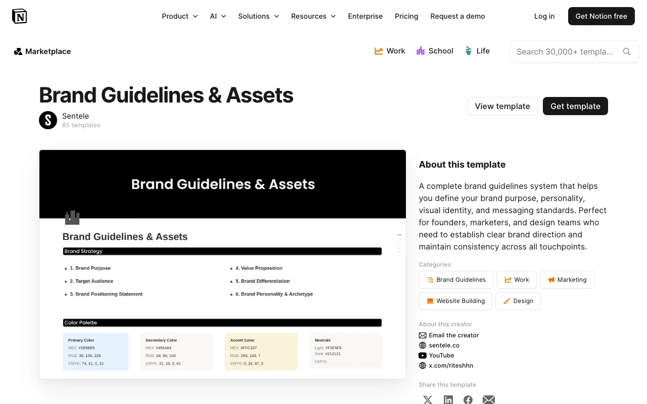 Brand Guidelines & Assets preview