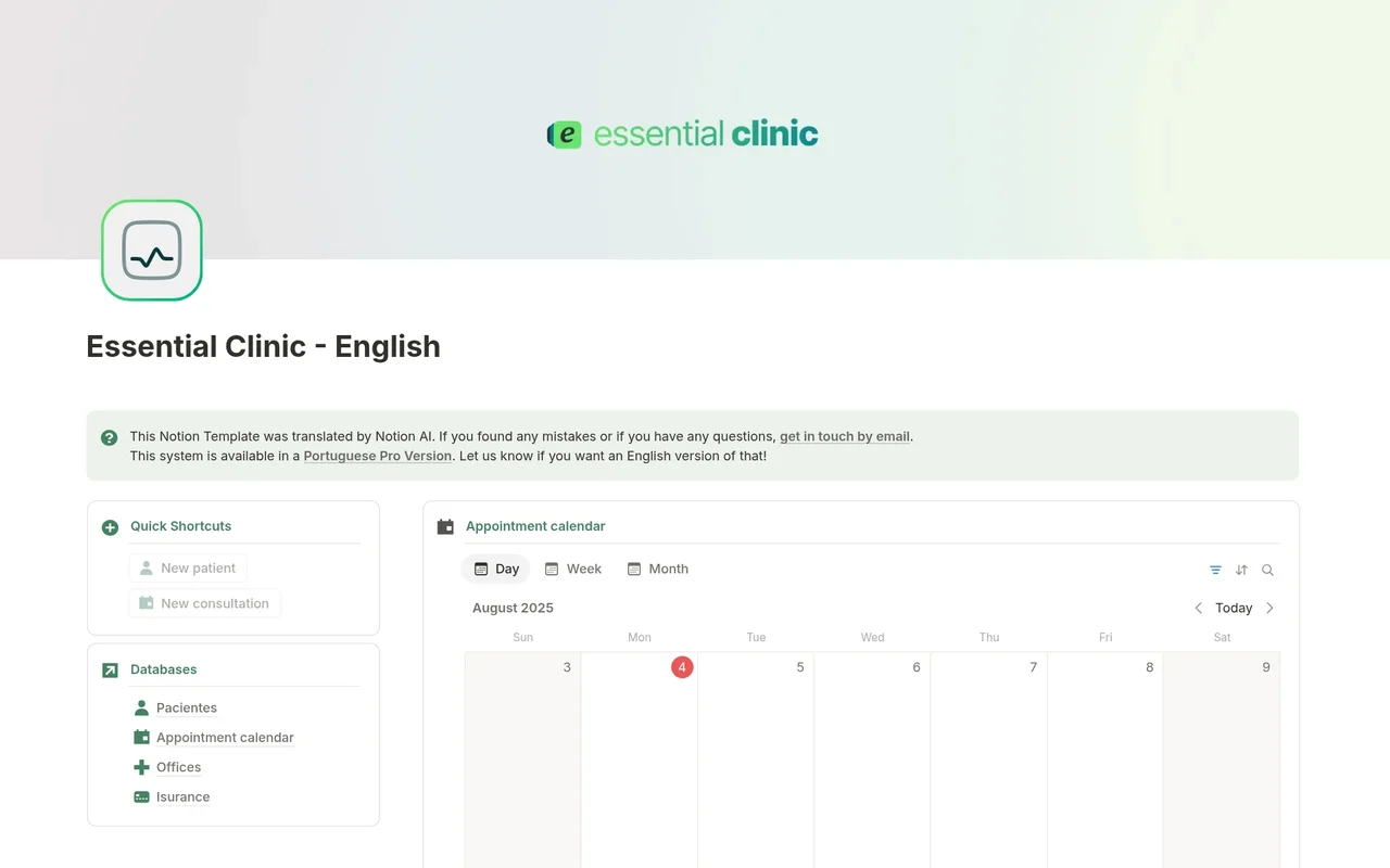 Essential Clinic - Clinic Management preview