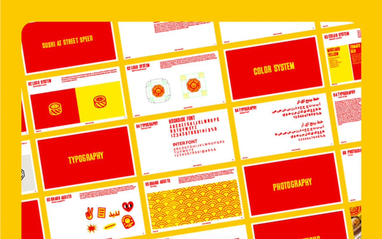 Bold Brand Guidelines Template For Indesign & Figma & Illustrator preview