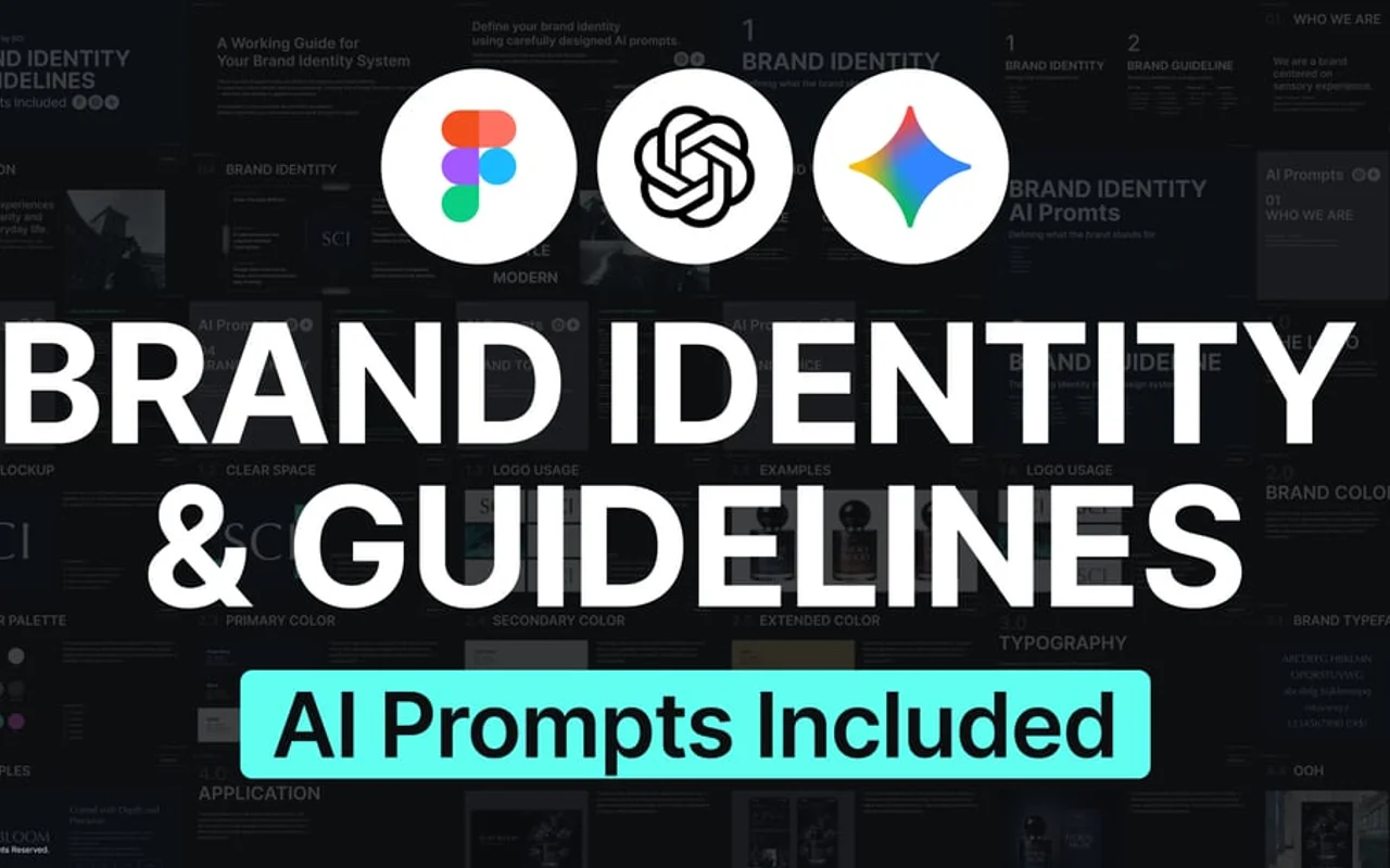 AI-Prompted Brand Identity Guidelines for Figma preview