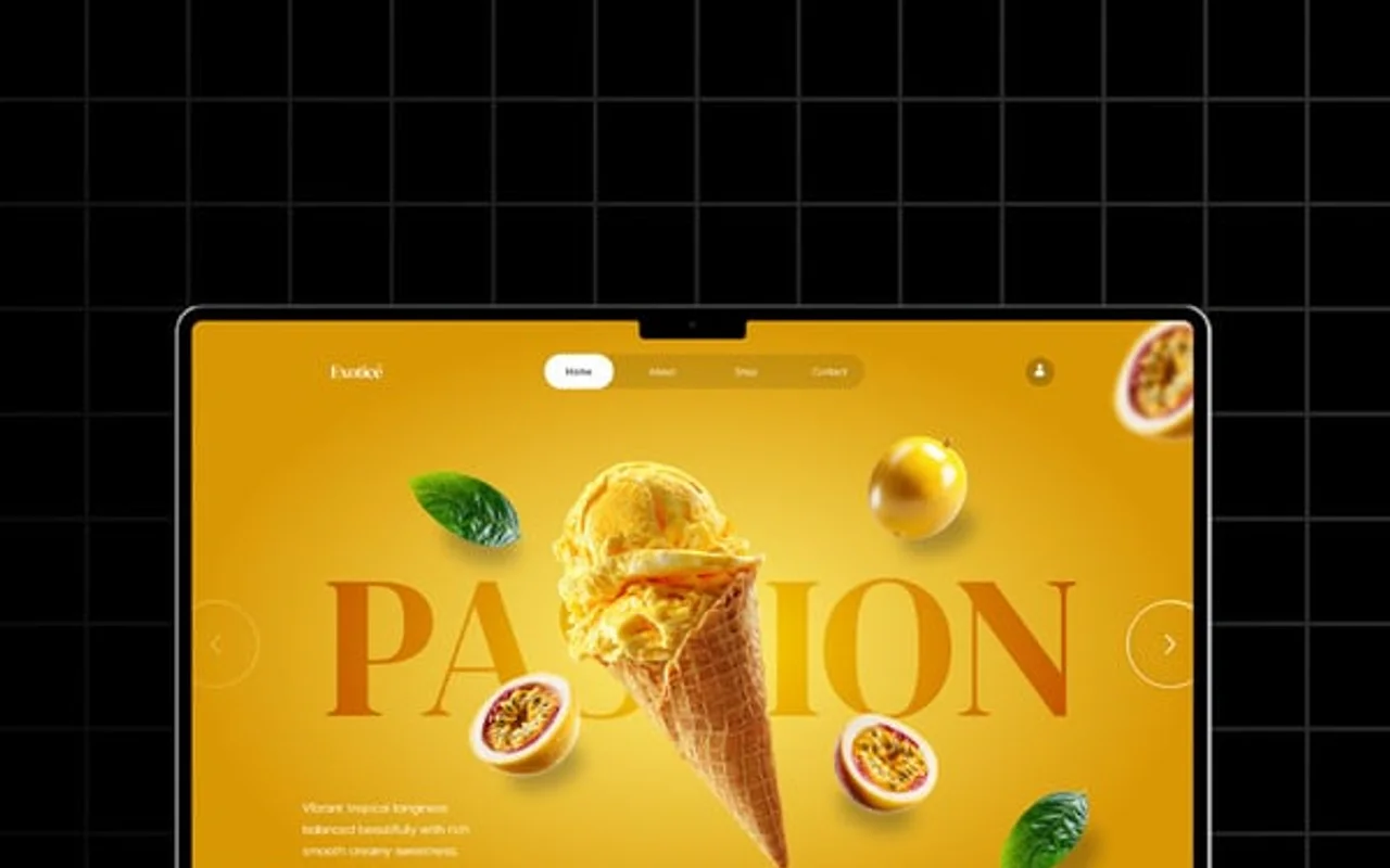 Exotice Slider [FIGMA TEMPLATE + IMAGES] preview