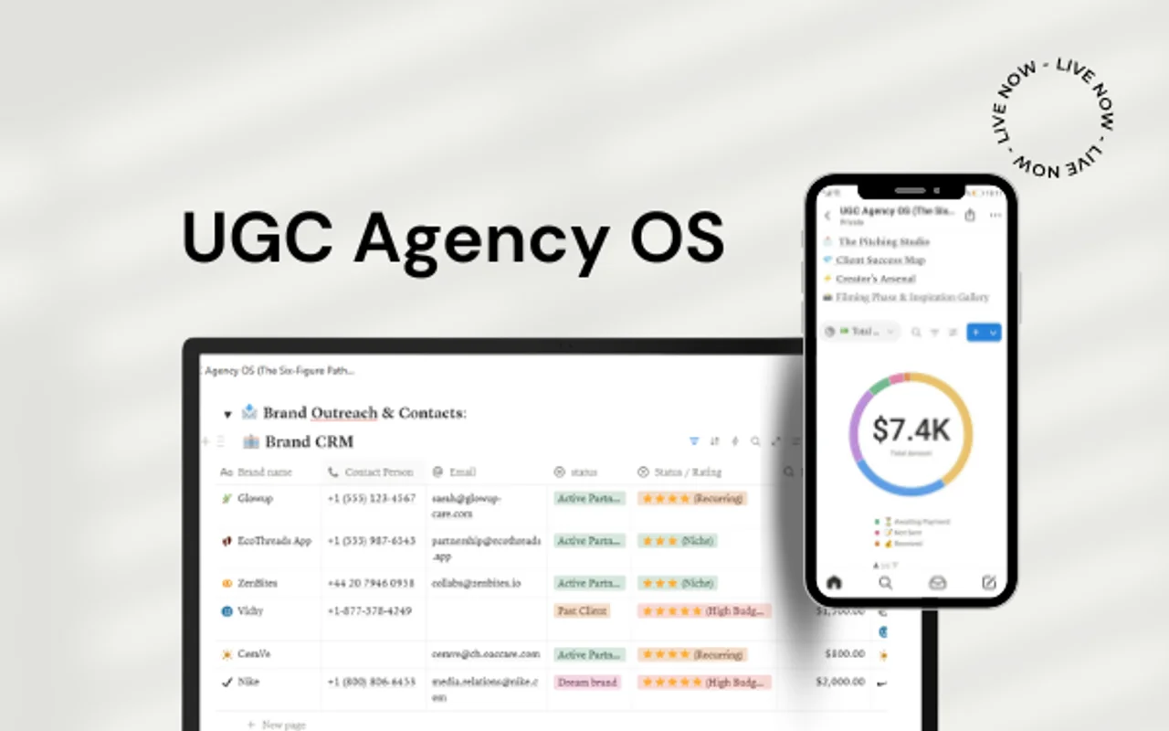 UGC Agency OS: The Operating System for 6-Figure Scale preview