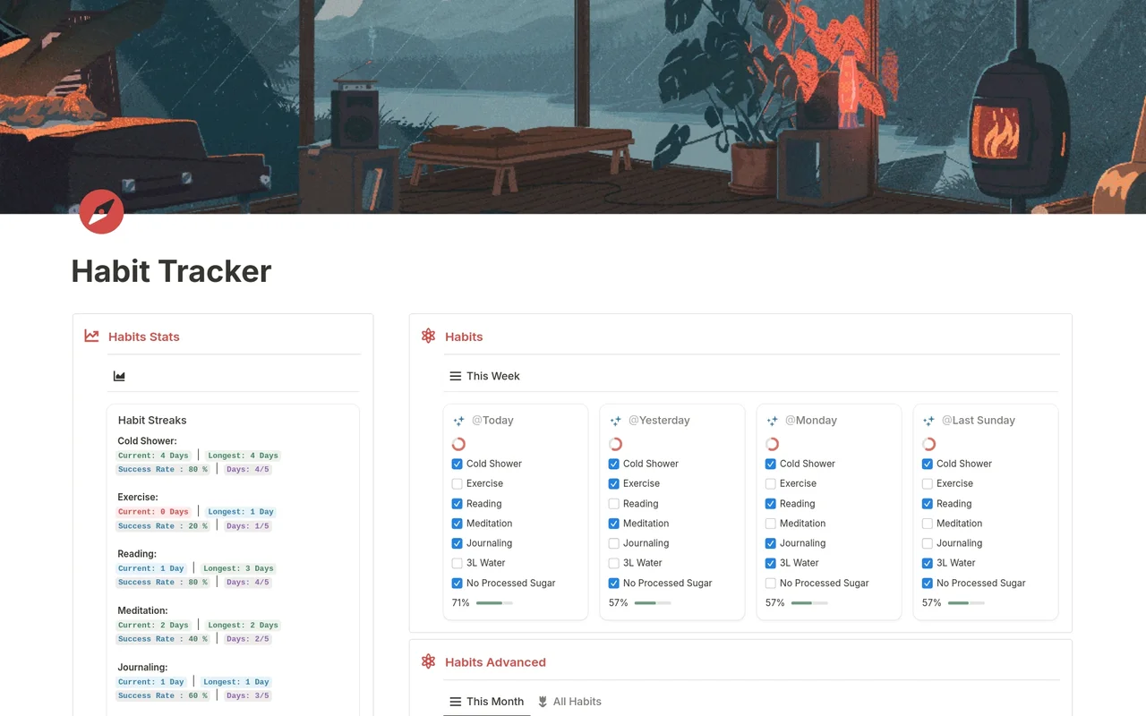 Habit Tracker preview