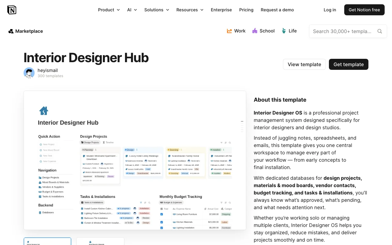Interior Designer Hub preview