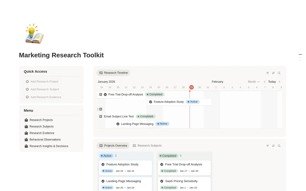 Marketing Research Toolkit preview