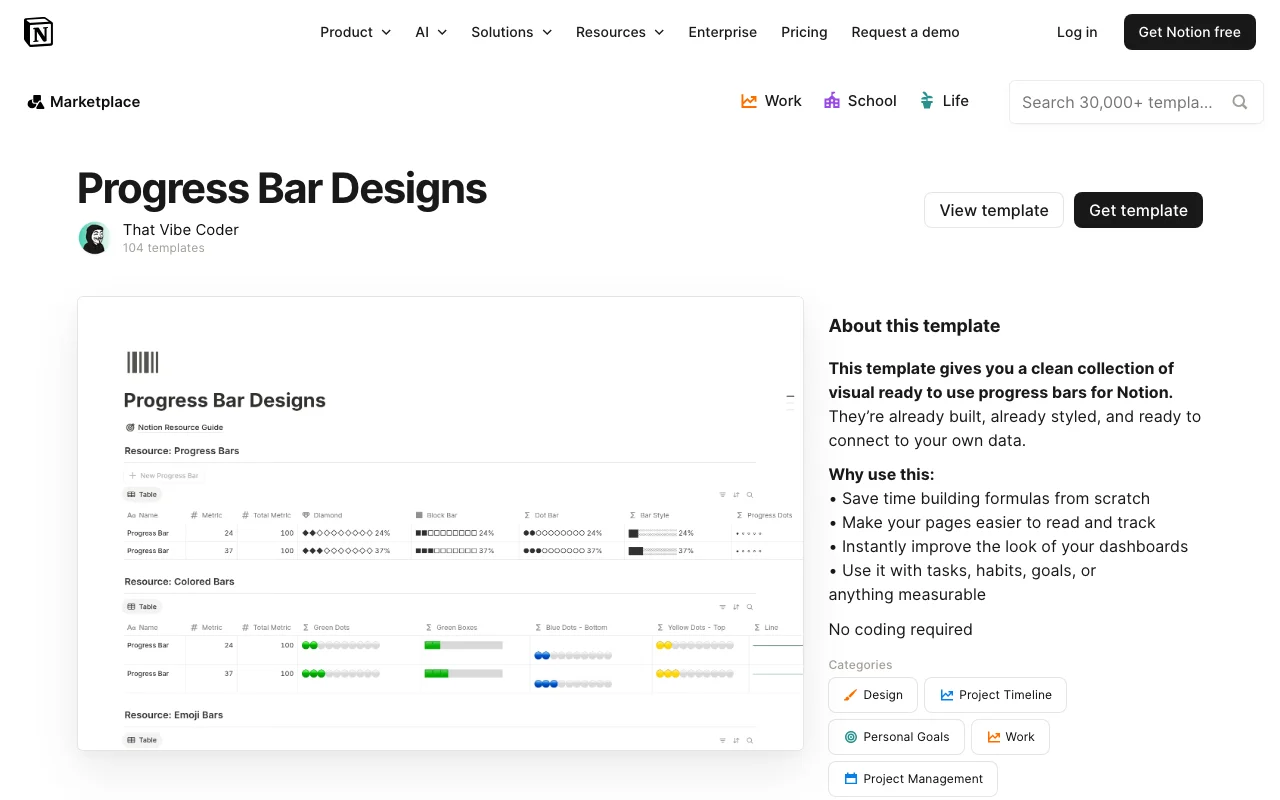 Progress Bar Designs preview