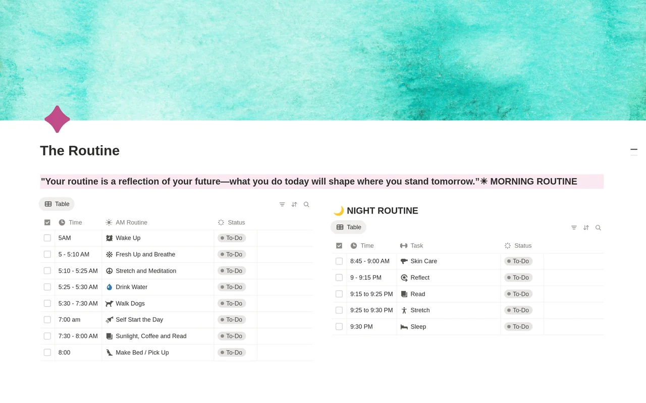 Daily Routine preview