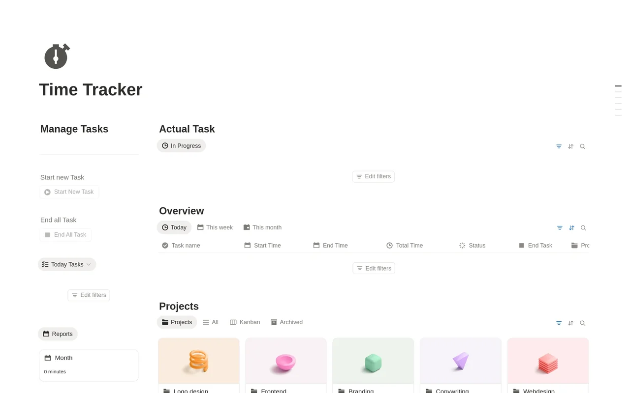 Time Tracker preview
