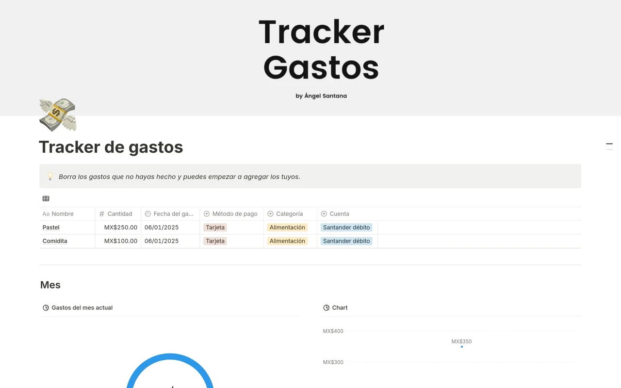 Tracker Gastos preview